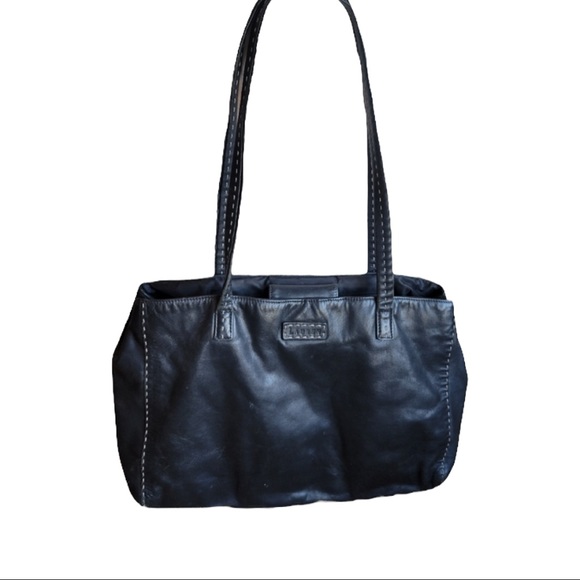 Ralph Lauren Handbags - Vintage Ralph Lauren Black Shoulder Bag large